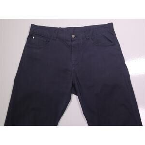 Canali 1934 Current Purple 5-Pocket Cotton Stretch Pants 33x27